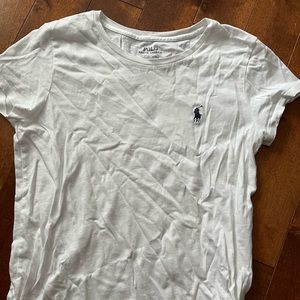 Polo Ralph Lauren white T-shirt. Barely worn.